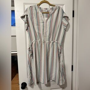 41 Hawthorn Multicolor Striped Dress